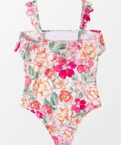 CUPSHE Keep It Cool Scoop Ruffles One Piece