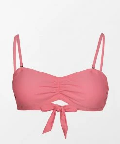 CUPSHE Bikinis Luminescent Cinched Front Back Tie Bikini Top