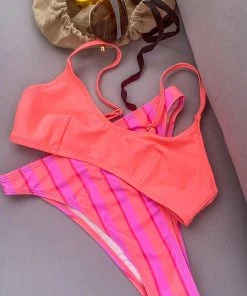 CUPSHE Swimwear UP TO 70% OFF Passion Extra Cheeky Extra High Waist Bikini Bottom