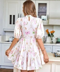 CUPSHE Kennedi Short Smocking A-Shape Dress Dresses