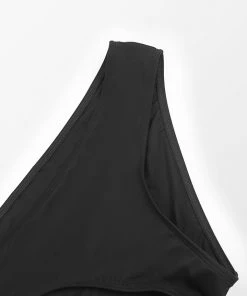 CUPSHE Swimwear BOGO 40% OFF The Wizard Of Oz Black V Neck Tankini And Hipster Set