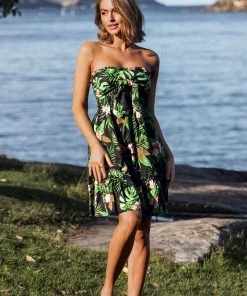 CUPSHE Dresses Lilac Dreams Smocking Off-shoulder Dress