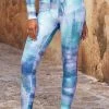 CUPSHE Soft Focus Tie Dye Drawstring Leggings Accs & Clothing
