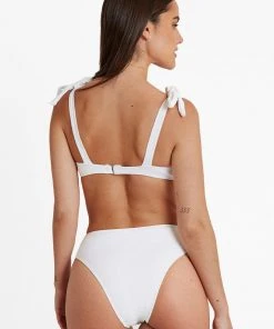 CUPSHE Bikinis Delicate Blooms Underwire Bralette & Cheeky High Waist Set