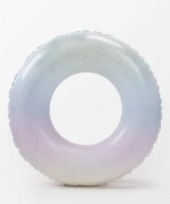 CUPSHE Rainbow Sherbet Inflatable Swimming Ring