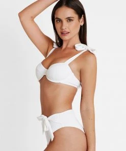 CUPSHE Bikinis Delicate Blooms Underwire Bralette & Cheeky High Waist Set