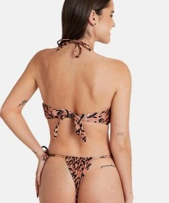 CUPSHE Love Struck 4-Way Top & Ultra Cheeky Bikini Set