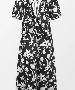 CUPSHE Nikki Bubble Sleeve A-Shape Dress