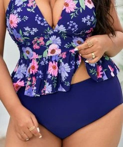 CUPSHE Swimwear BOGO 40% OFF Lainey Solid Plus Size Bikini Bottom