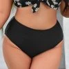 CUPSHE Swimwear BOGO 40% OFF Lucia High Waisted Plus Size Bikini Bottom