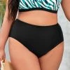 CUPSHE Amiyah Black Plus Size Bikini Bottom
