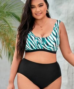 CUPSHE Amiyah Black Plus Size Bikini Bottom