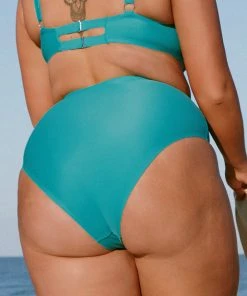 CUPSHE Swimwear UP TO 70% OFF Kristin Tie Front Plus Size Bikini Bottom