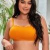 CUPSHE Mayra Scalloped Back Hook Plus Size Bikini Top Swimwear BOGO 40% OFF