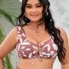 CUPSHE Swimwear BOGO 40% OFF Delicate Expressions Plus Size Bralette Bikini Top