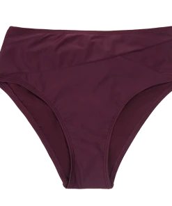 CUPSHE Bikinis Shangrila Solids Folded High Waist Bikini Bottom