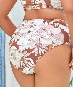 CUPSHE Kari Floral Plus Size Bikini Bottom