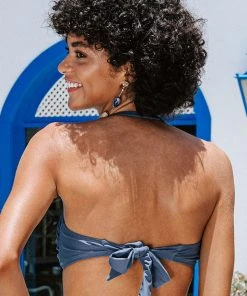 CUPSHE Swimwear UP TO 70% OFF Kirstin Criss Cross Halter Bikini Top