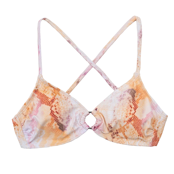 CUPSHE Viper Room Front Ring Bralette Bikini Top Swimwear BOGO 40% OFF