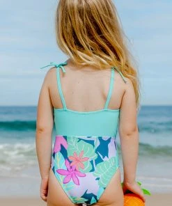 CUPSHE Lanirescert Girls Swim One Piece Swimsuit One Pieces