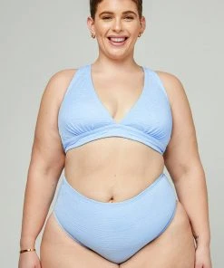 CUPSHE Swimwear BOGO 40% OFF Mini Zebra Tall Tri High Waist Tummy Control Plus Size Set