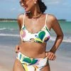 CUPSHE Swirlwind Cutout Cheeky High Leg Bikini Bottom Swimwear BOGO 40% OFF