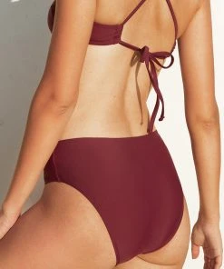 CUPSHE Keep It Cool Mid Rise Bottom