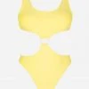 CUPSHE Summer Glow Up O-Ring Cutout Monokini Swimsuit