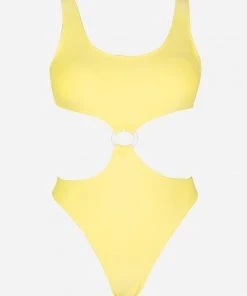 CUPSHE Summer Glow Up O-Ring Cutout Monokini Swimsuit
