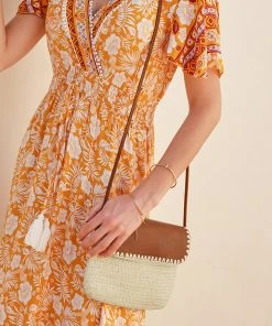 CUPSHE Bova Braided Solid Shoulder Bag