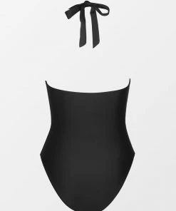 CUPSHE Wild Romance Deep V Neck Belted One Piece Swimsuit One Pieces