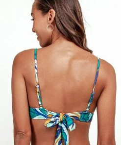 CUPSHE Bikinis Sunday Morning Floral Bikini Top