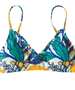 CUPSHE Bikinis Sunday Morning Floral Bikini Top