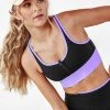 CUPSHE Sunshine Side U-neck Front Zipper Crop Sports Bra Accs & Clothing