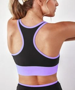 CUPSHE Sunshine Side U-neck Front Zipper Crop Sports Bra Accs & Clothing