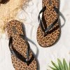 CUPSHE Accs & Clothing Wild Side Leopard Flip Flops