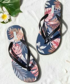 CUPSHE Accs & Clothing Getaway Tropical Flip Flops