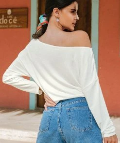 CUPSHE Best Seller Clothing Christina Long Sleeve Drop Shoulder Bodysuit