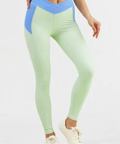 CUPSHE Oasis Green Slim Fit Leggings Accs & Clothing