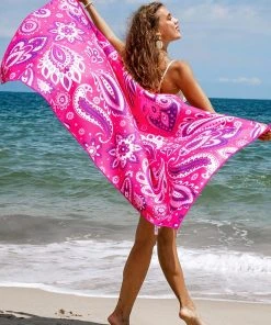 CUPSHE Paisley Daze Paisley Beach Blanket