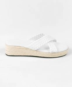 CUPSHE Amaretto White Open Toe Sandals Accs & Clothing