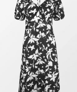 CUPSHE Nikki Bubble Sleeve A-Shape Dress