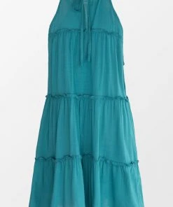 CUPSHE Paisleigh High Neck Ruffle Dress