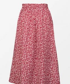 CUPSHE Dresses Honopu Red Ruffle Skirt
