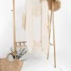 CUPSHE Cover Ups Anne Crochet Fringe Hem Kimono